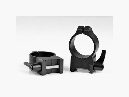 Warne QD Stahl Ringe - 30mm Weaver High 13,3 mm (215LM)