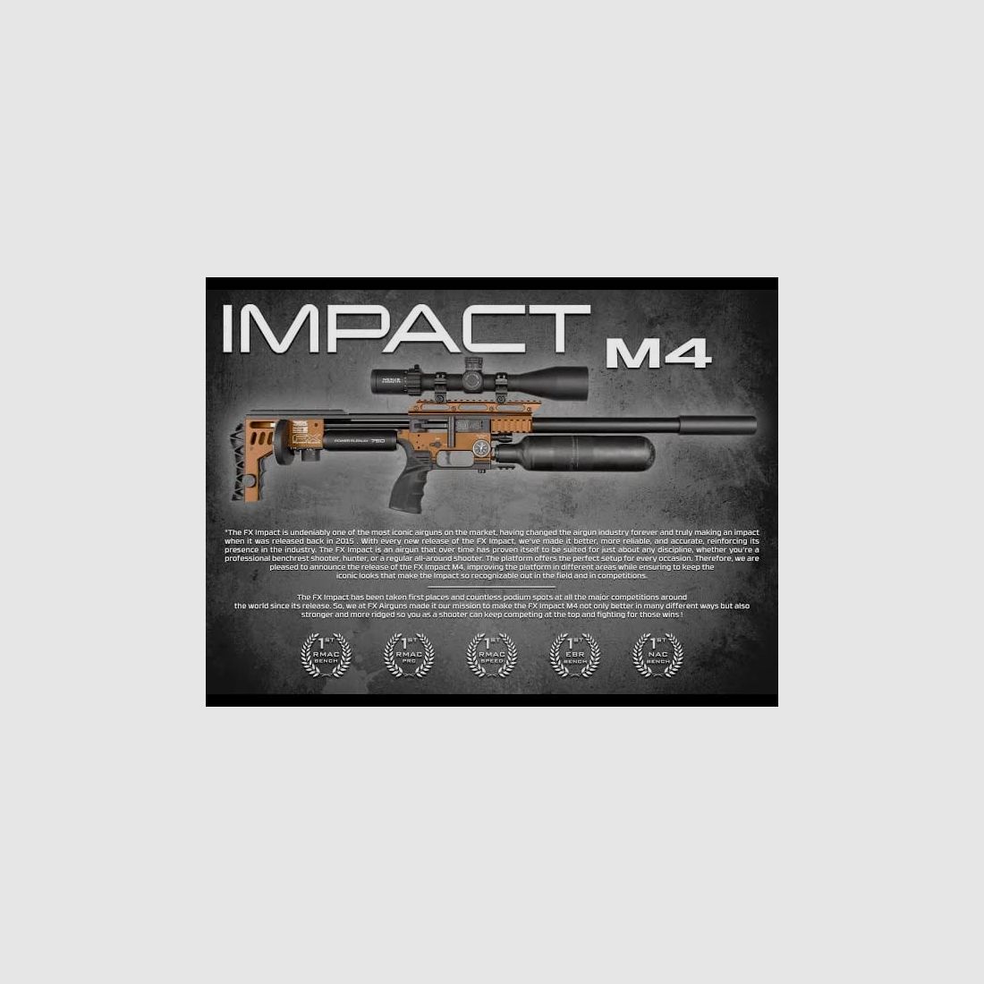FX Impact M4 Copper Extended 7.62 mm, image 4 sur 5
