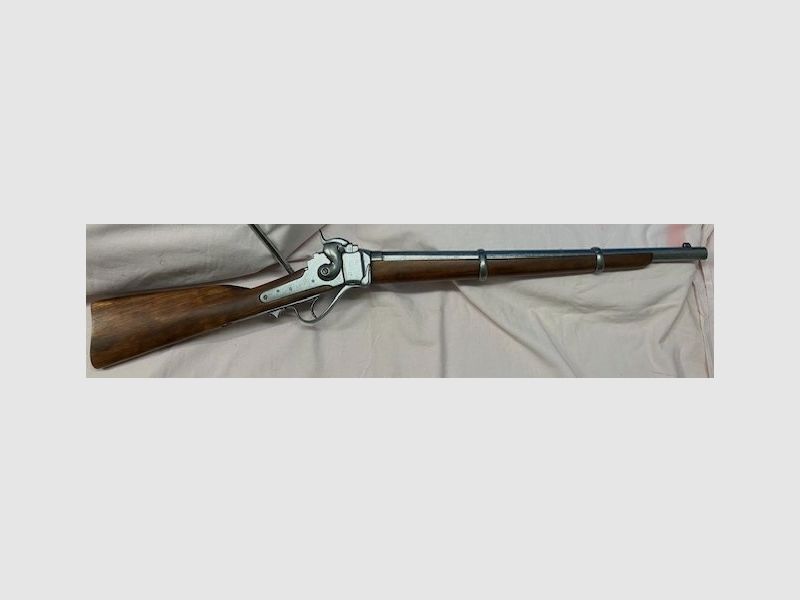 Sharps Carbine New Model 1863 "Buffalo" decoration by Göde (Item No. 1)