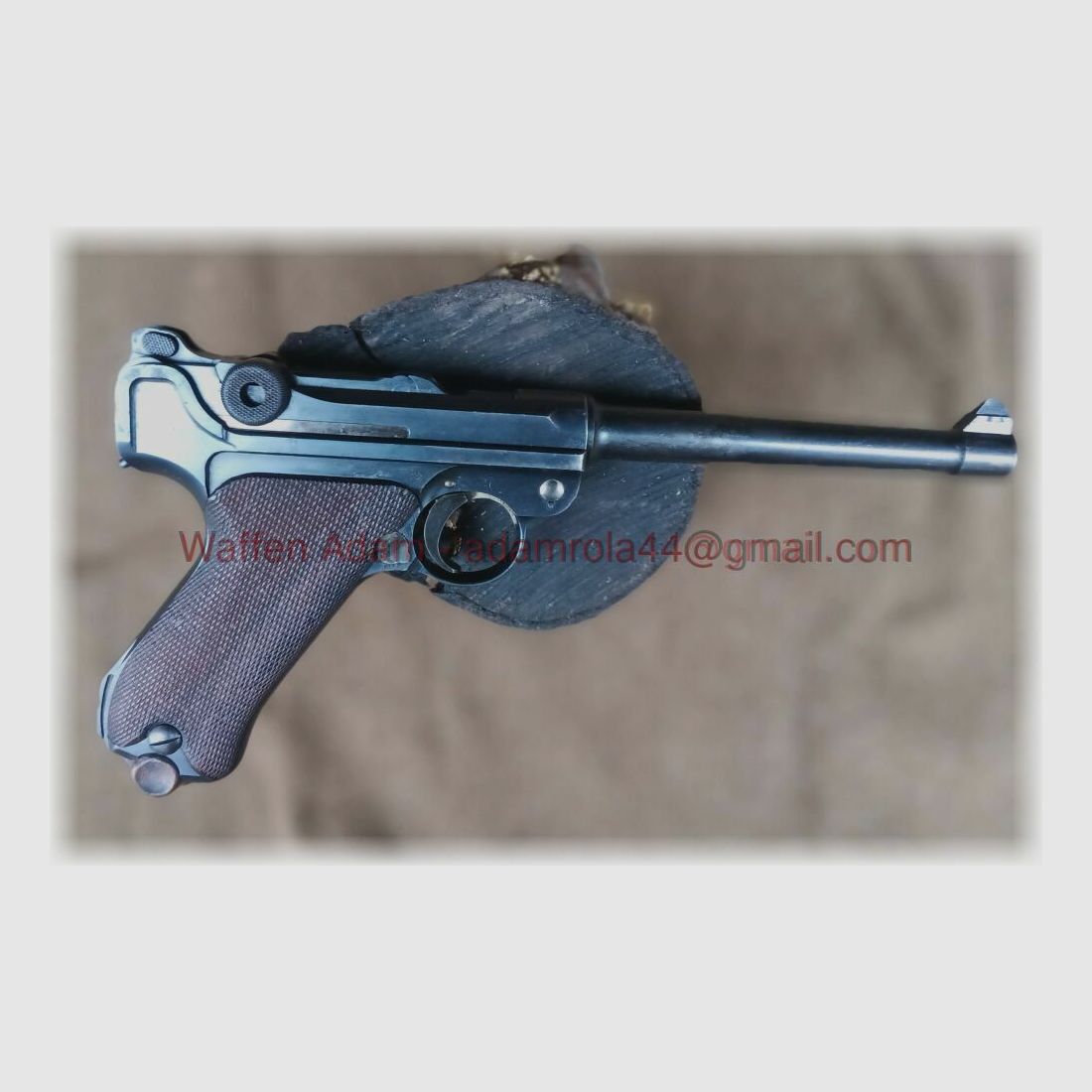 Fábricas de Armas y Municiones Alemanas Berlín Pistola P.04 Marine Luger Var.1908, imagen 2 de 5