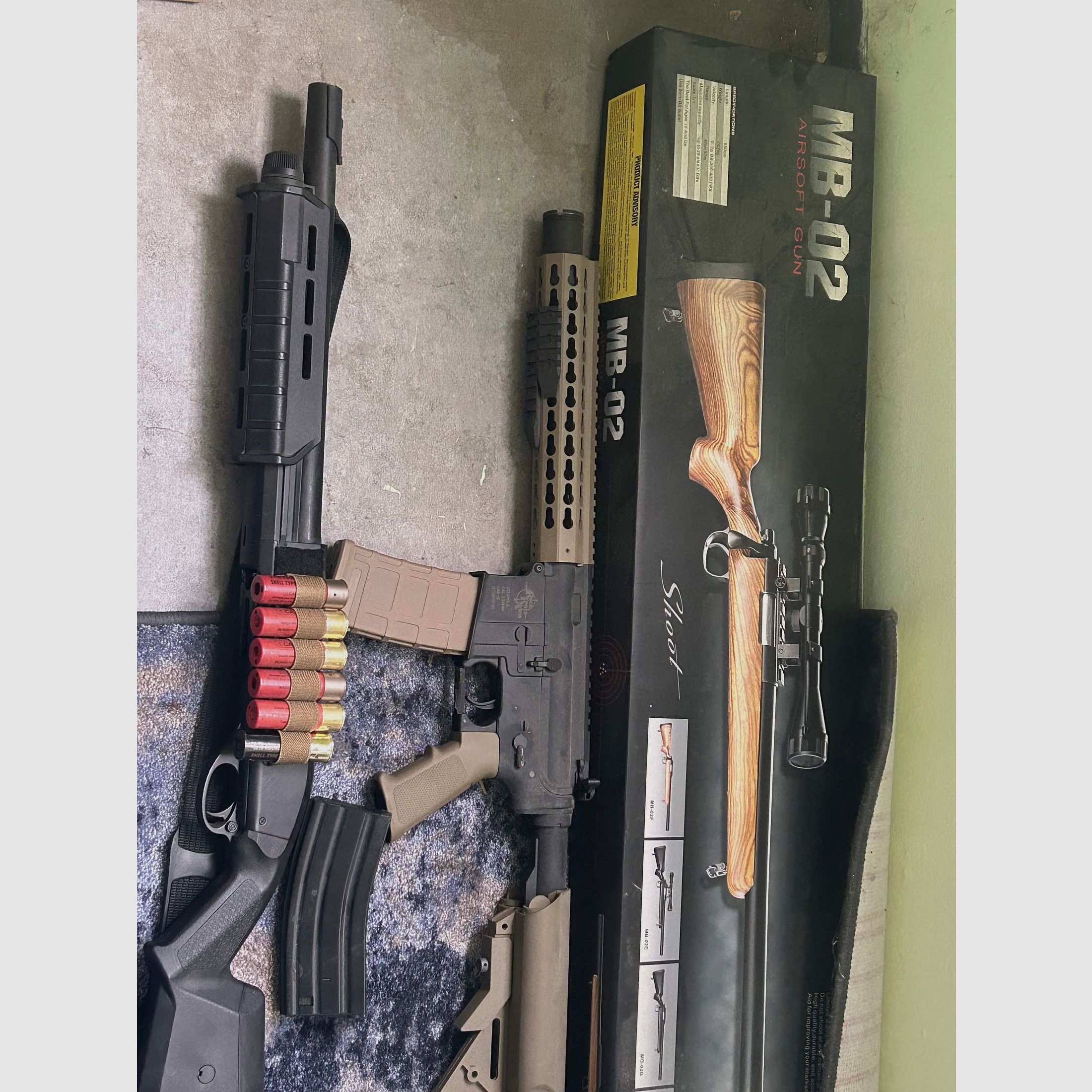 Airsoft Komplettauflösung