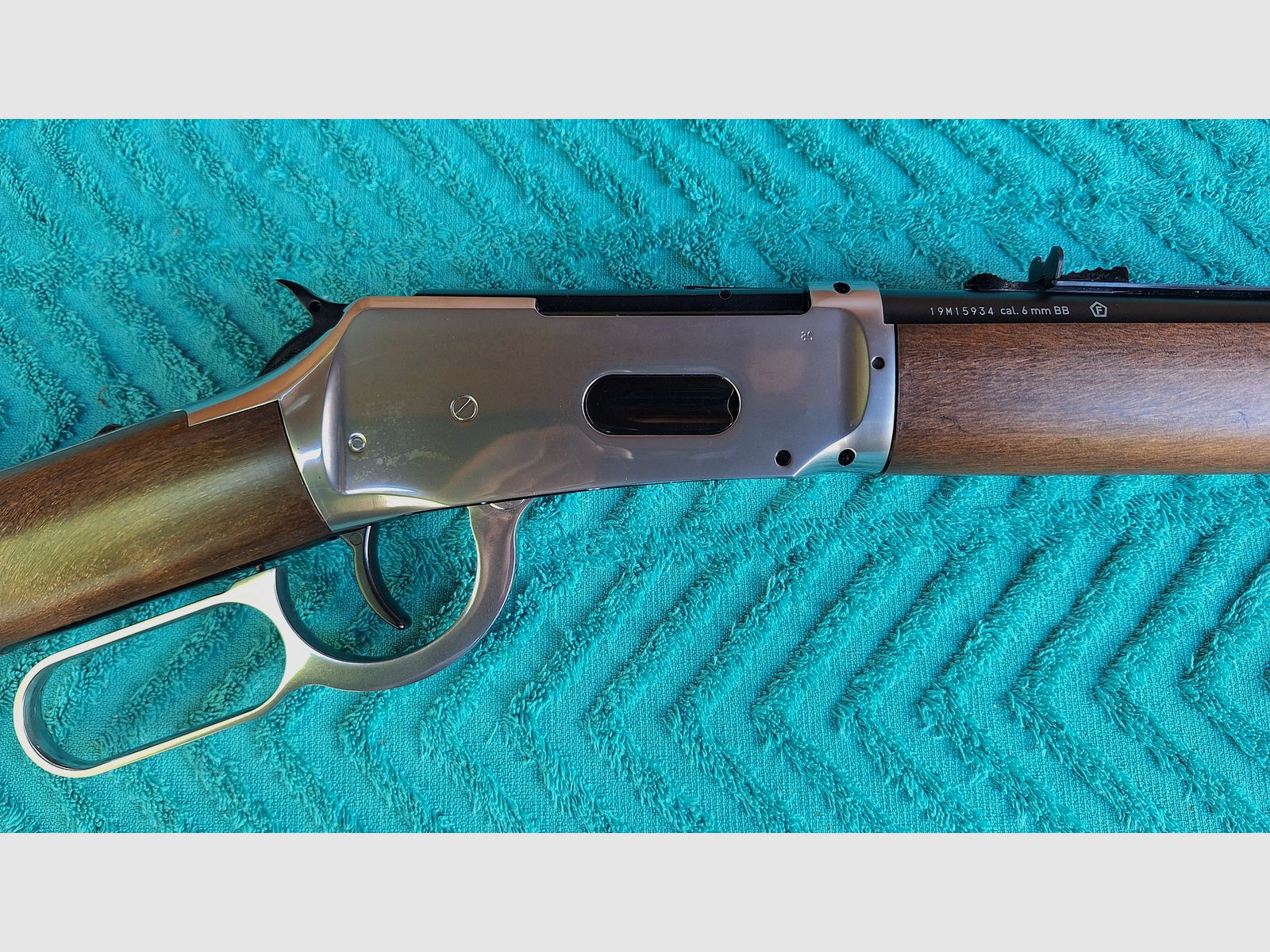 Legends Cowboy Rifle Chrom-Finish 6 mm BB Co2 rifle