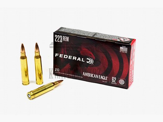 Munition .223 Remington FMJBT FEDERAL American Eagle
