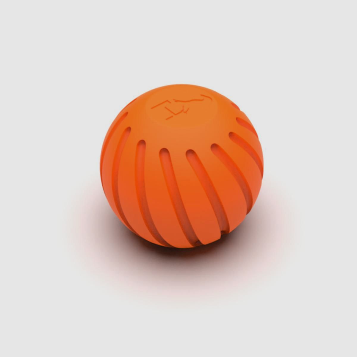 HUNTTECH kamer gripbal van rubber, oranje