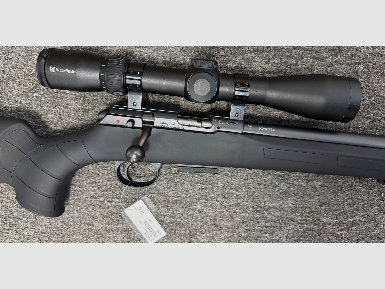 CZ 457 Synthetic .17 HMR Nowa broń + 3-12x42 LP