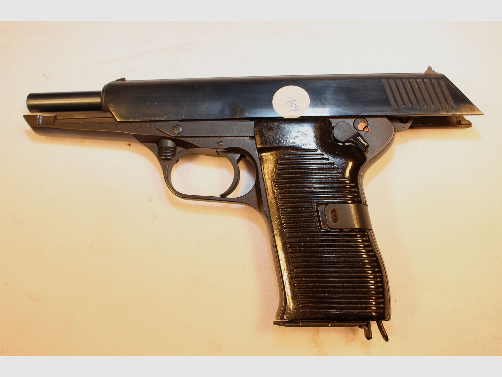 CZ Model 52 in caliber 9mm Luger.