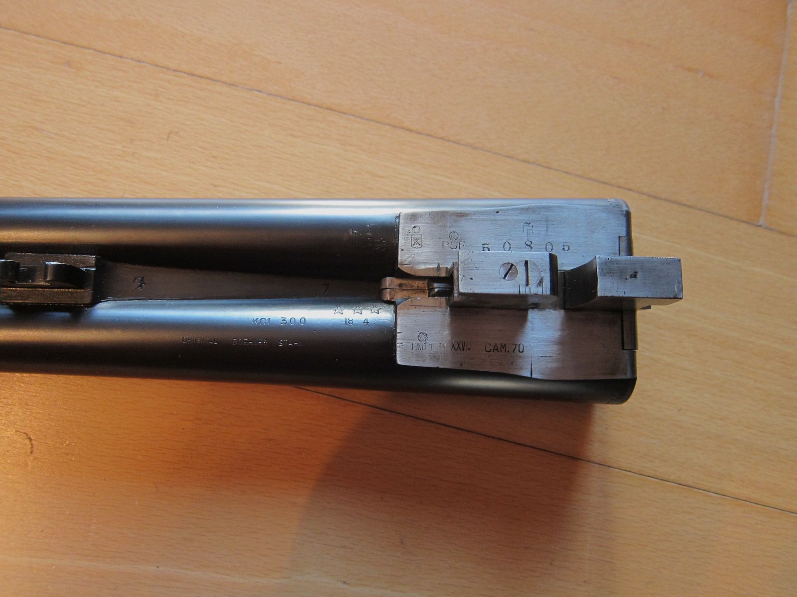 Exclusieve DFlinte 12/70 SS Mauser Gamba