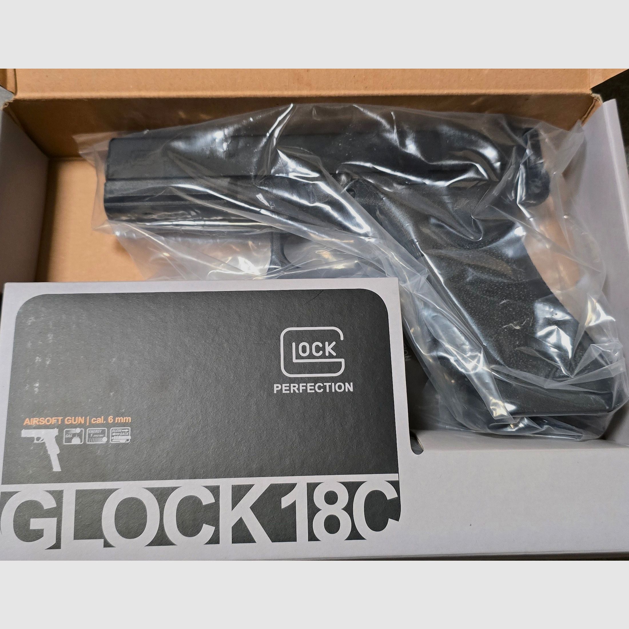 Glock 18C 6 mm GBB Airsoft Softair