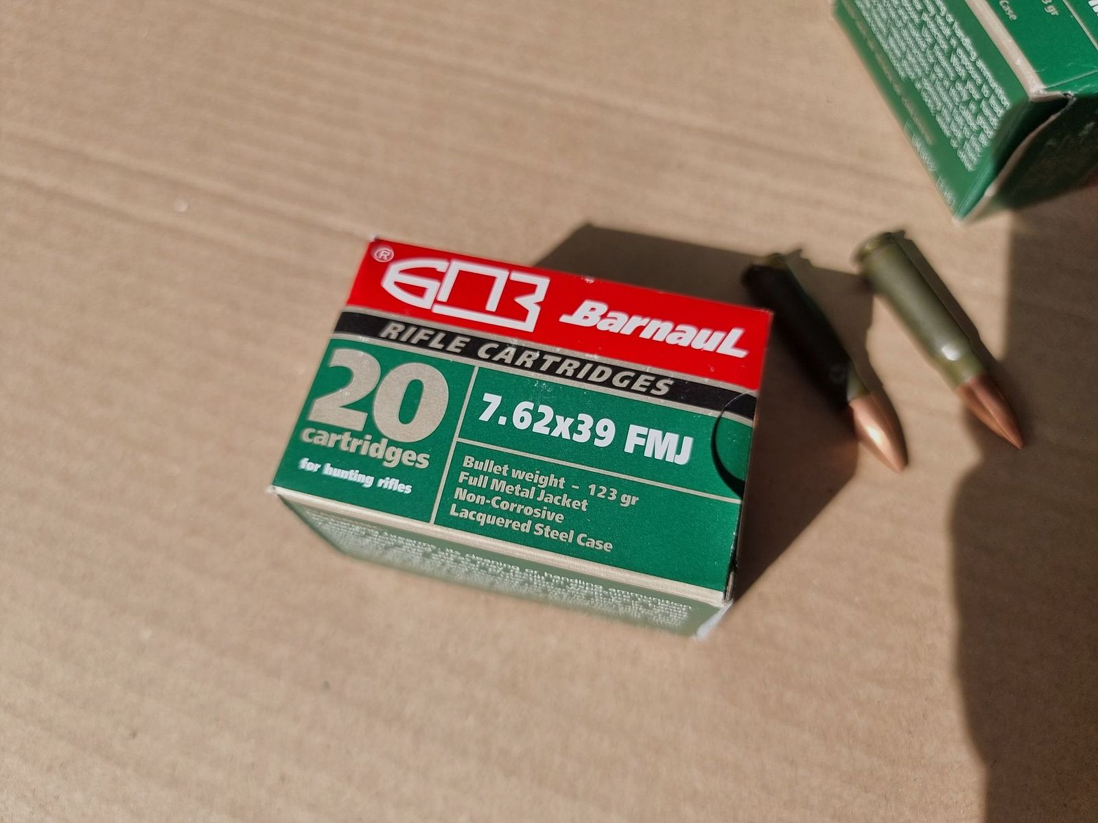 Munition Bernaul 7,62x39 FMJ - nicht korresiv! - 682 Schuss 