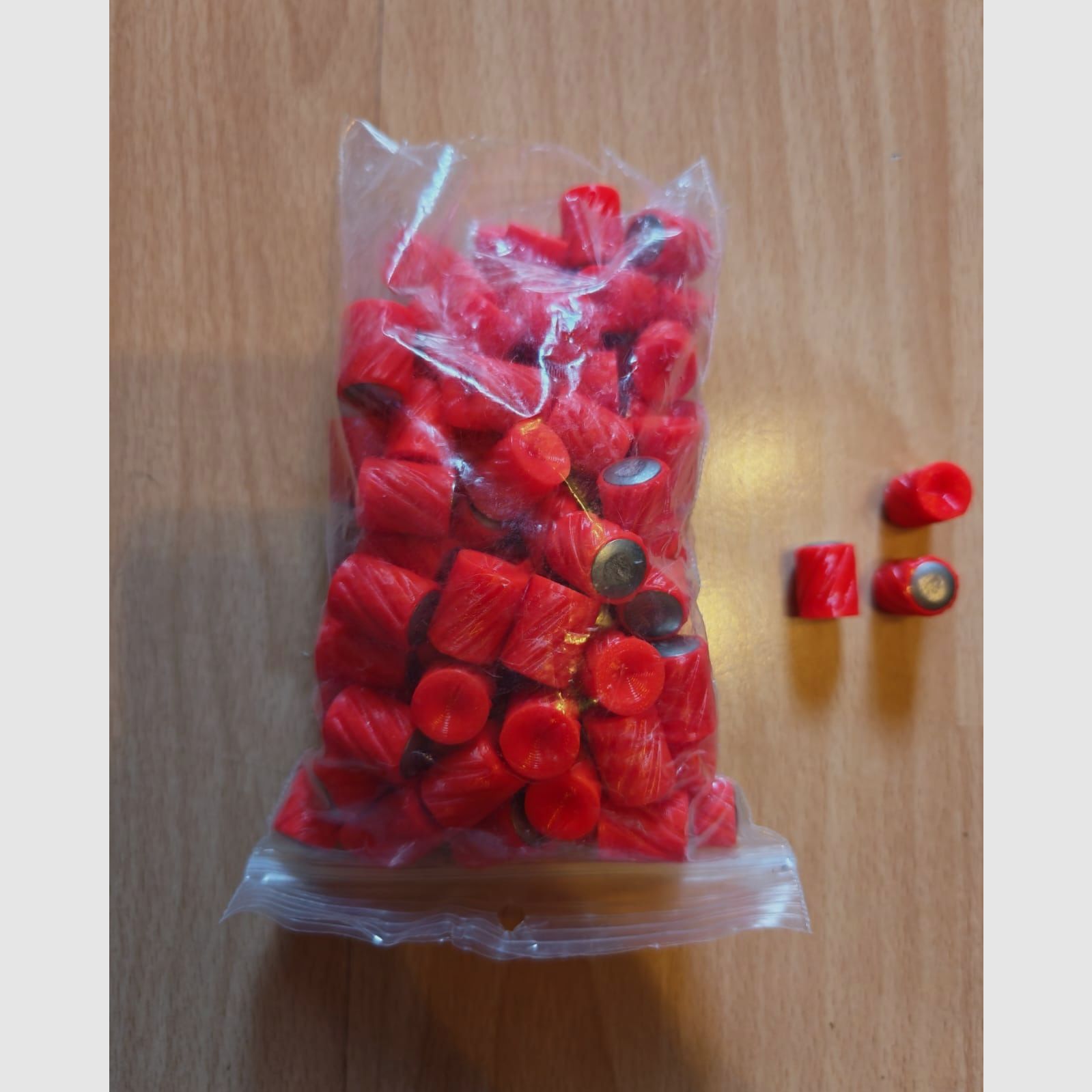 100x JADS Schalldämpfer TPU Geschoss / Slug mit Stahlkern Cal. .50 für AEA Megalodon usw. | NEU