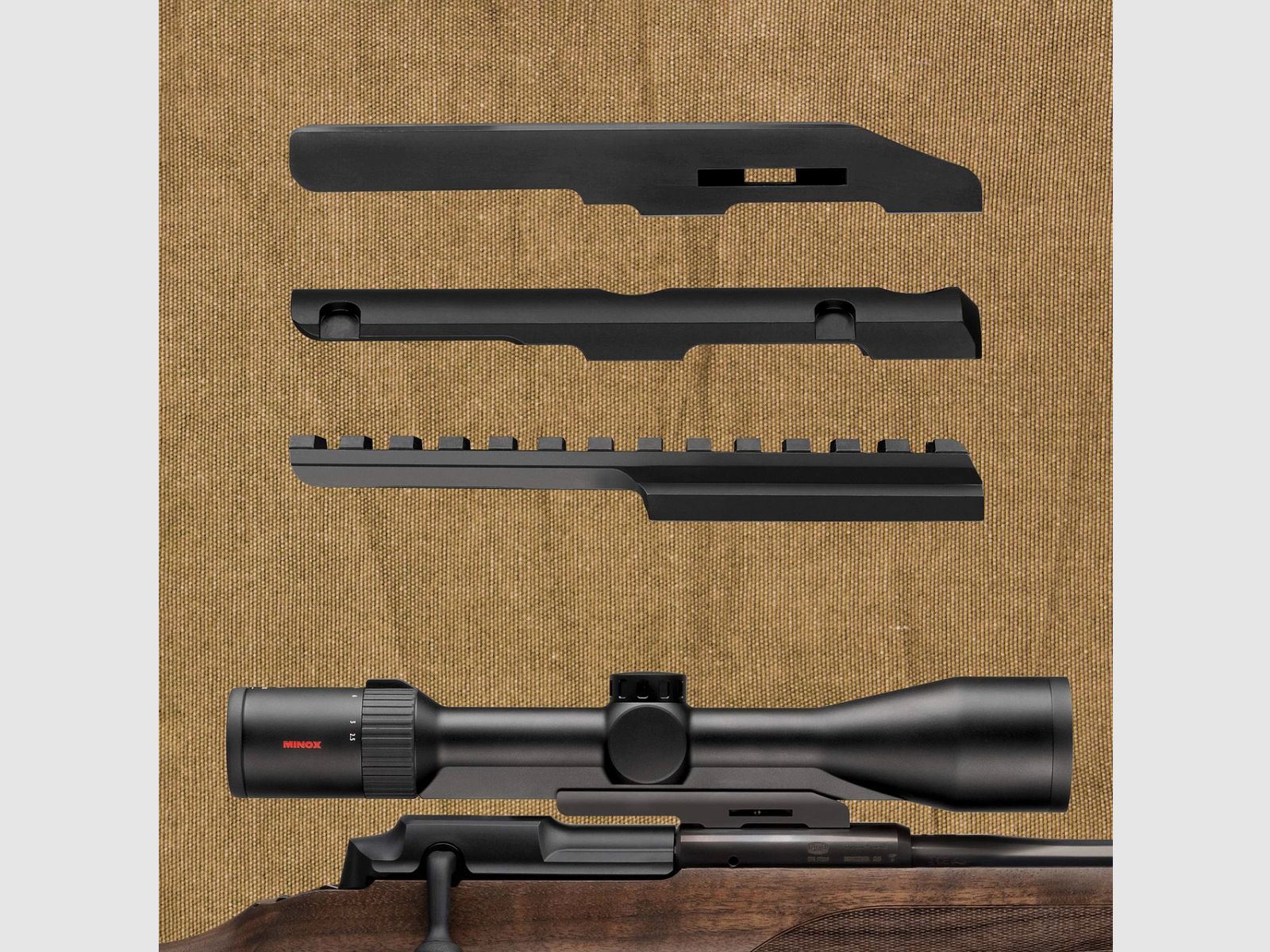 MAUSER M25 Pure .308Win, 51er LL M15x1 + RS-4 2.5-10x50S