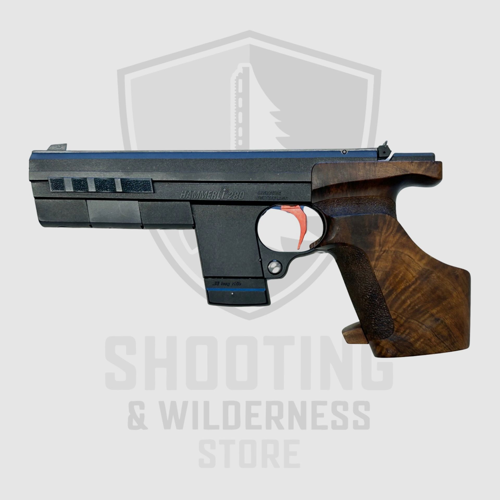 Hämmerli 280 sportpistool .22LR + .32 S&W OCC, afbeelding 2 van 4