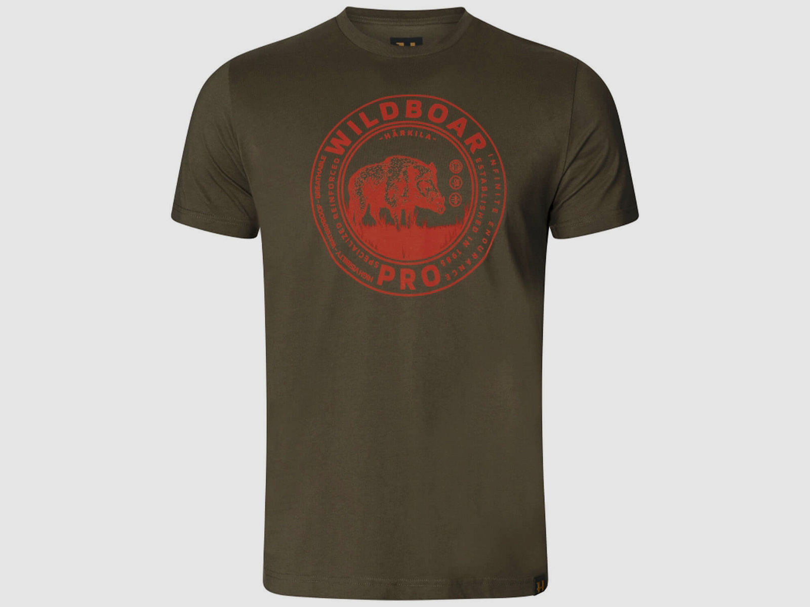 Härkila T-Shirt Wildboar (Willow Green)