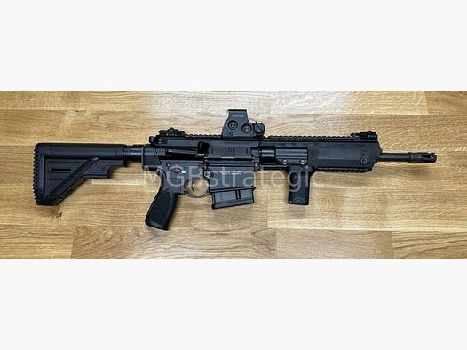 sportlich zugelassen! mit 13" / 33 cm Lauf - Heckler & Koch MR308 A3	 halbautom. Büchse .308 Win. - H&K MR 308 A3 - zivile Version des H&K 417 / H&K G27k