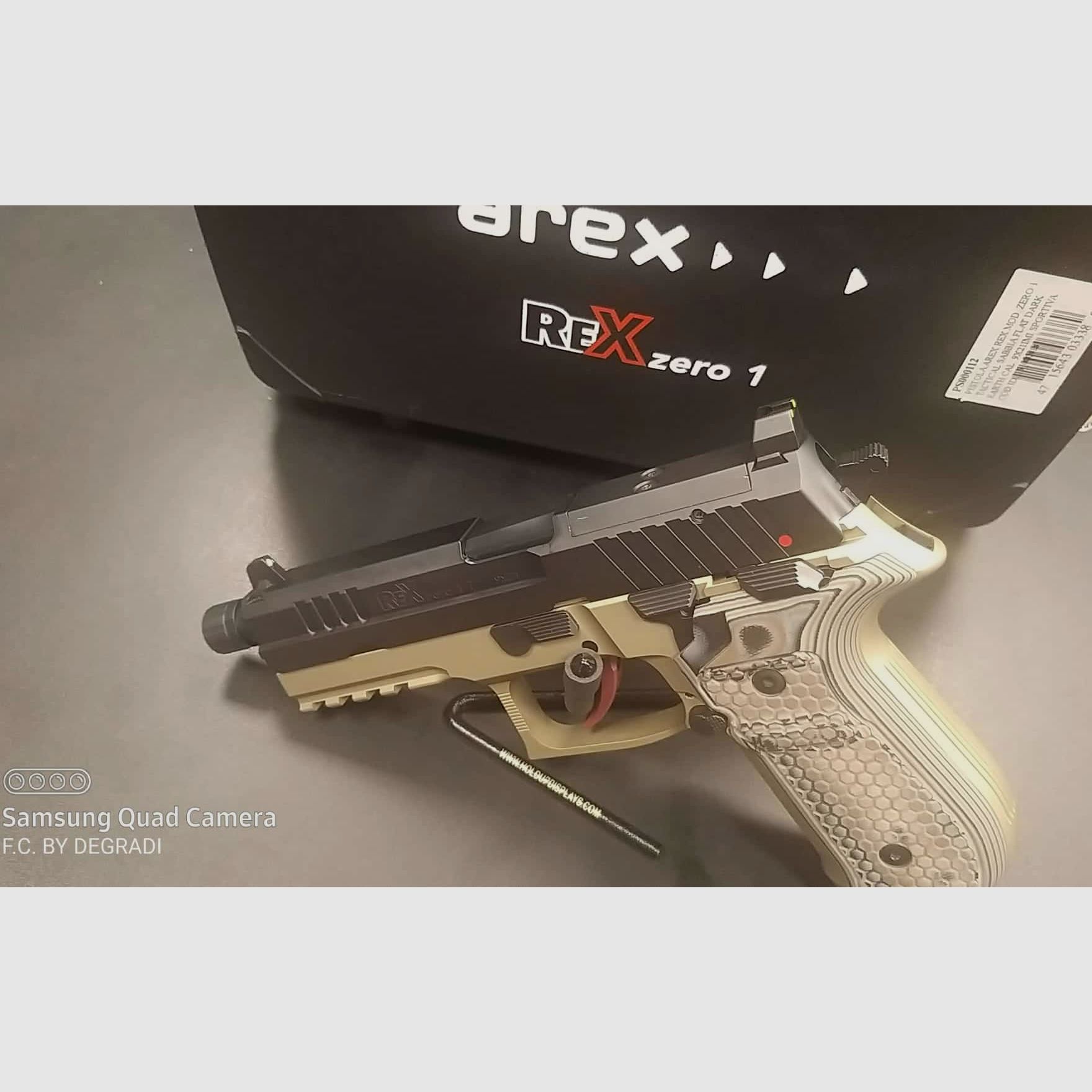 AREX REX MODÈLE ZERO 1 CALIBRE 9X21, image 4 sur 4