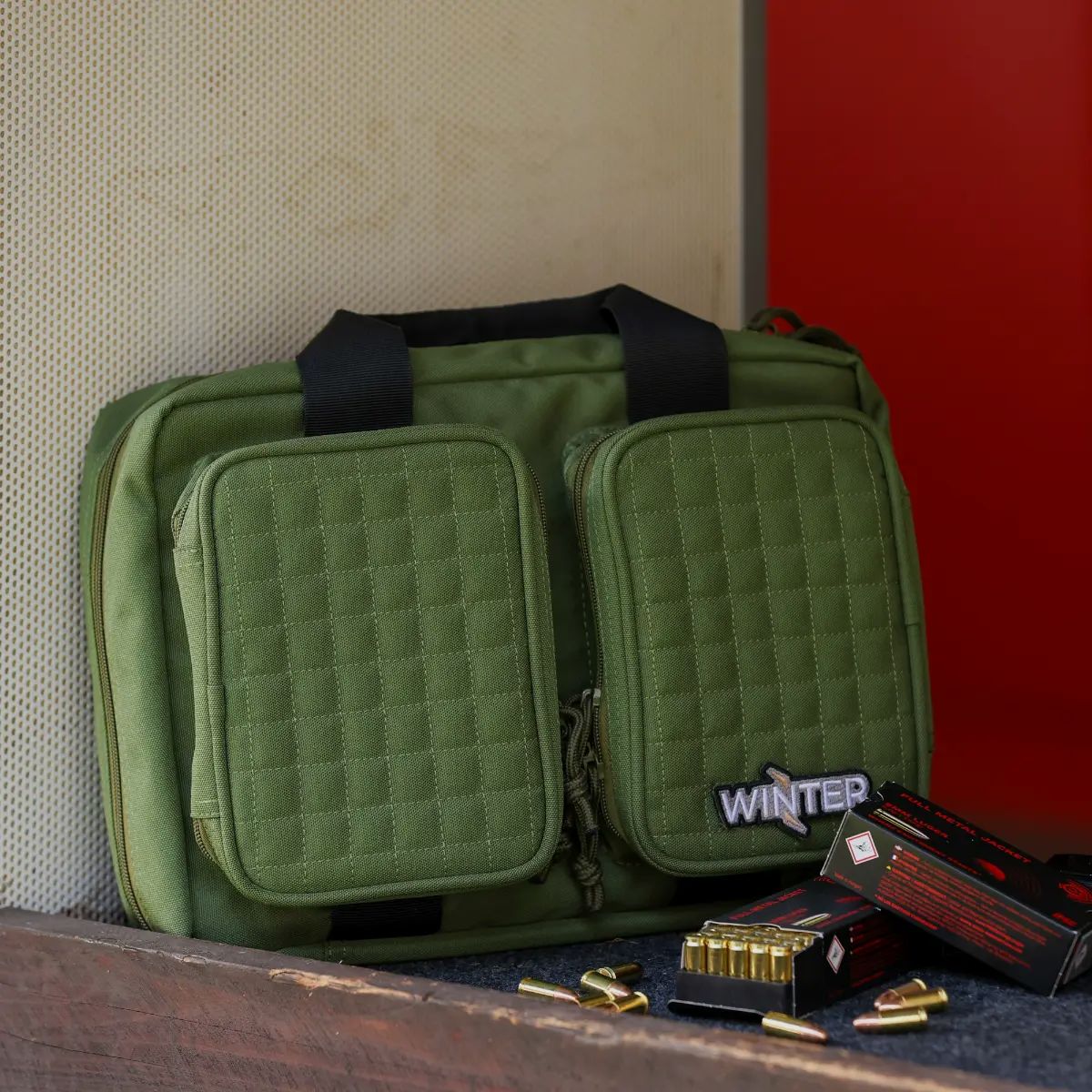Winter Pistol Bag Forest