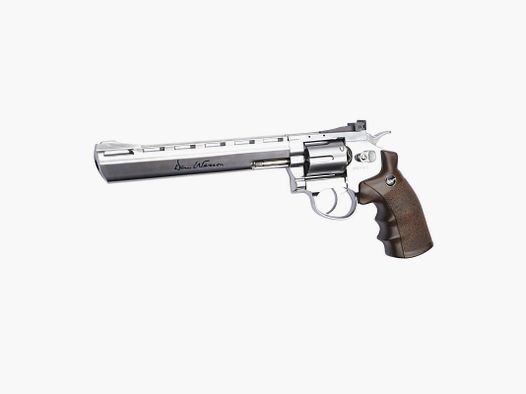 REVOLVER ASG GNB MB DAN WESSON 8P CHROME C.4.5 CO2-BBS