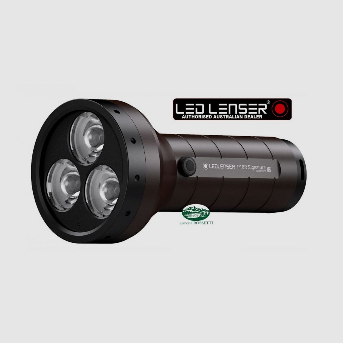 LED LENSER Taschenlampe P18R Signature Espresso 4500 Lumen