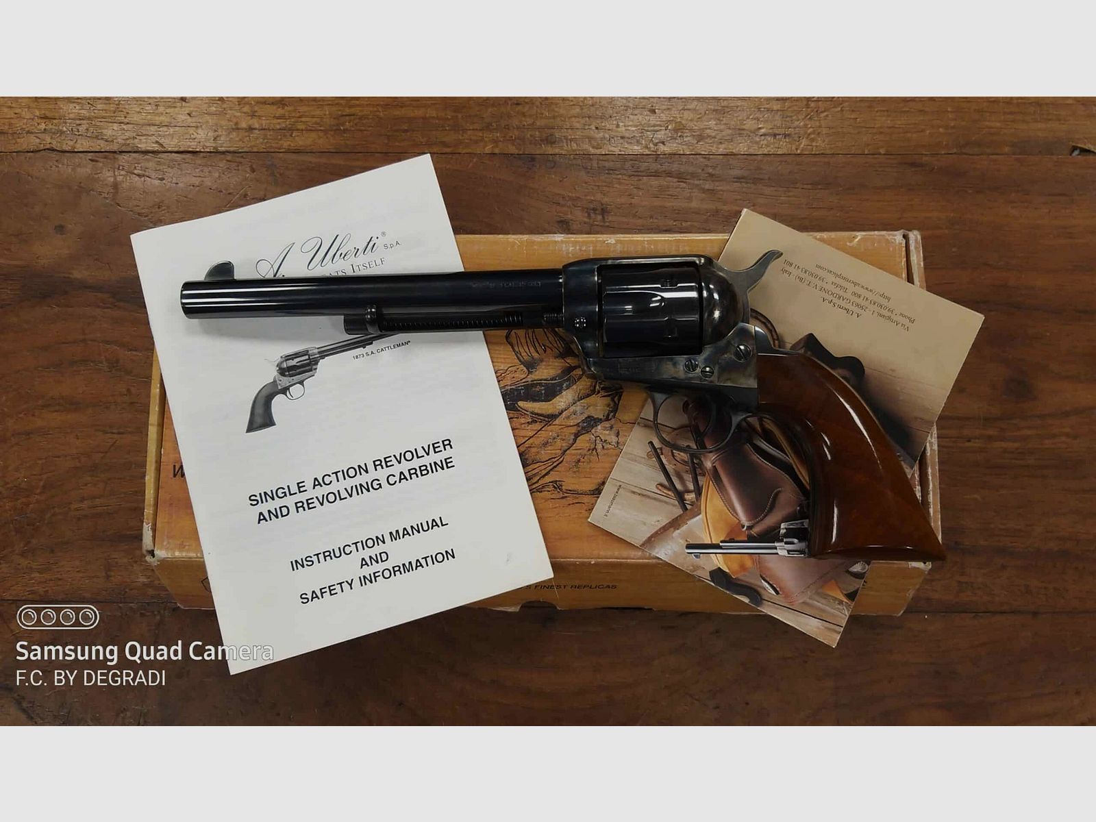 UBERTI MOD. 1873 CALIBER 45 COLT, image 1 of 3