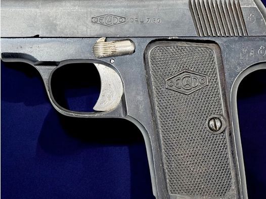 Sammlerpistole Urizar Mod. Gecado Kal. 7,65 Browning