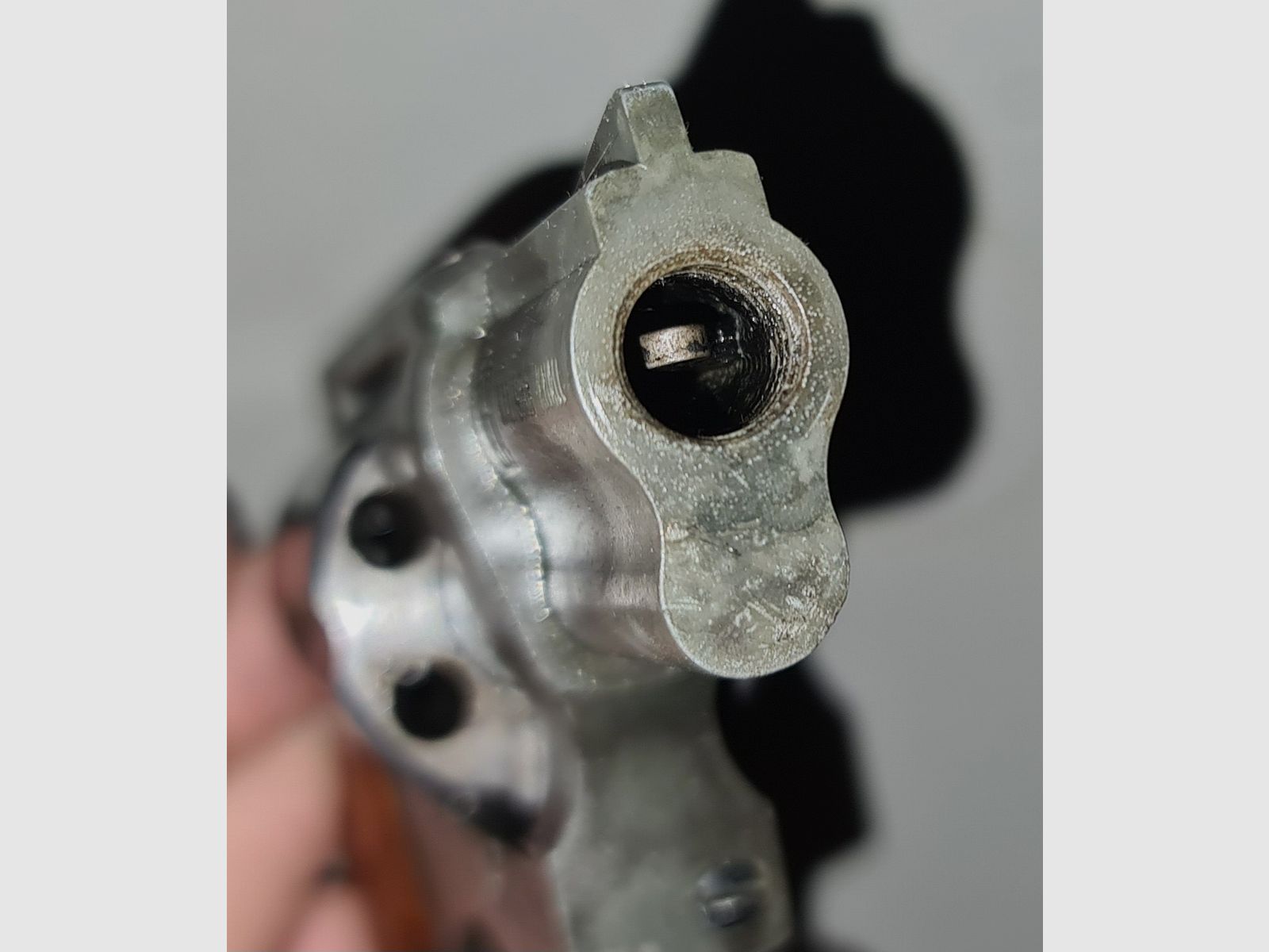 REVOLVER UMAREX ALFA 2 / cal. 9mm / PTB 593 / SCHRECKSCHUSS GAS PISTOLE SILVESTER SELBSTVERTEIDIGUNG SAMMLER ohne ZUBEHÖR 