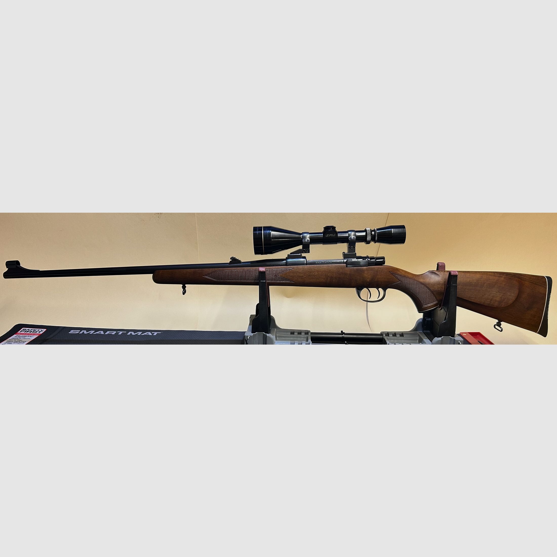 Suhler Jagdhütte Kettner 98er - Leupold - EAW swivel mount