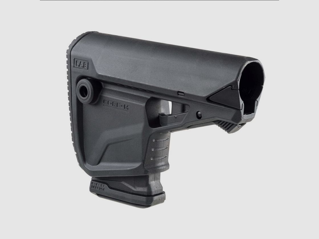 FAB Defense GL-Core M Stock AR15 / M16 / M4 - with 10 round reserve magazine
