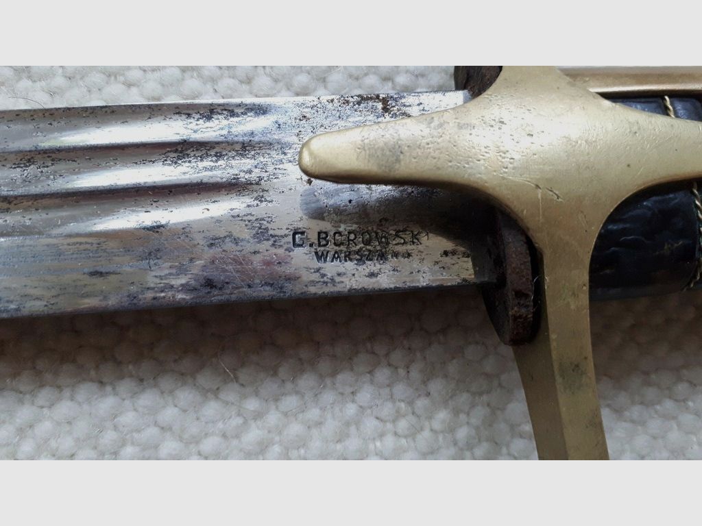 Polen Kavallerie Offizierssäbel M 1921/22 (Borowski)