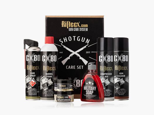 Rifle CX	 Flinten Set 8 Artikel + Box