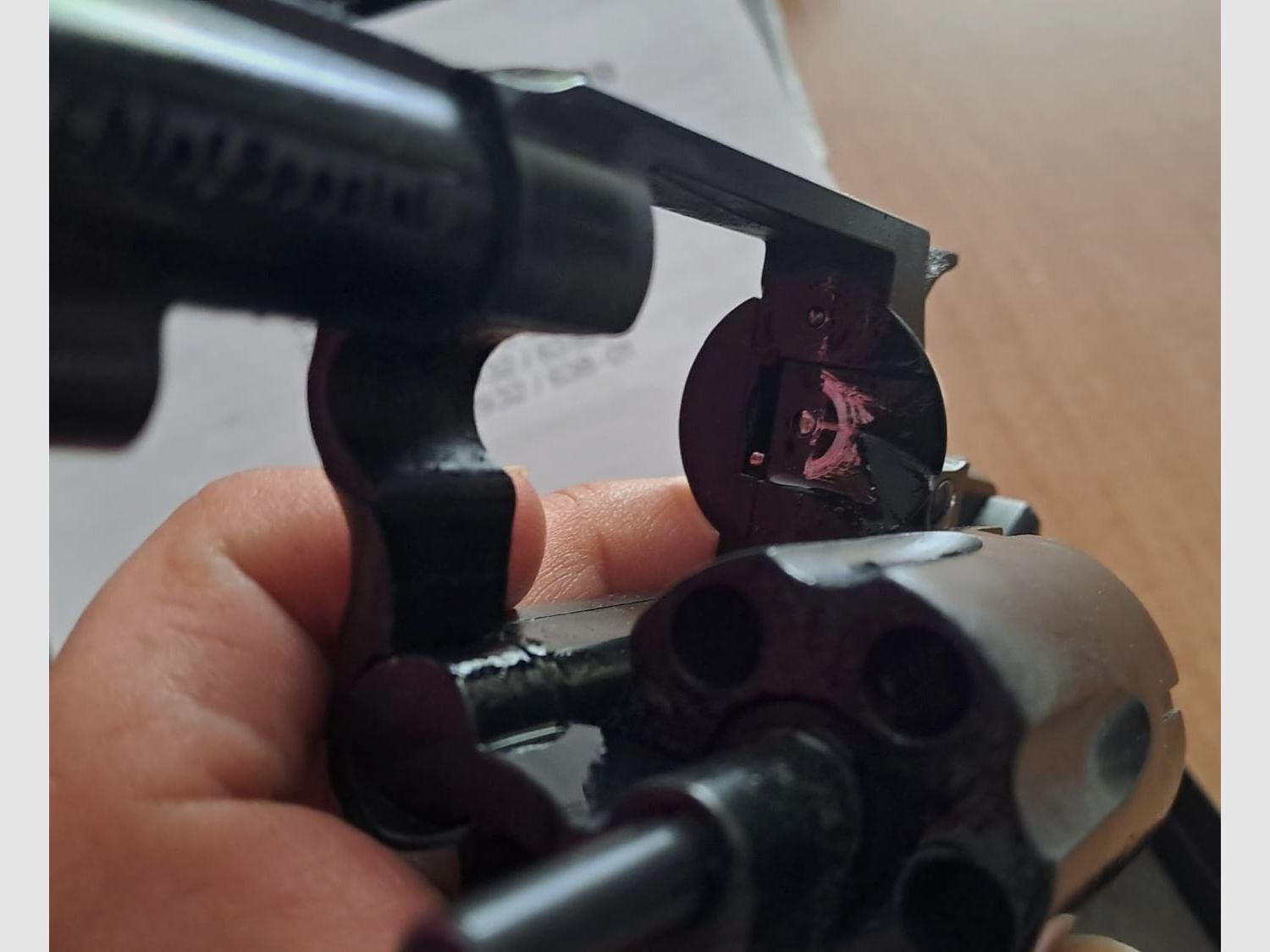 Seltener Reck Chief Special im Kaliber 9 mm R. Knall