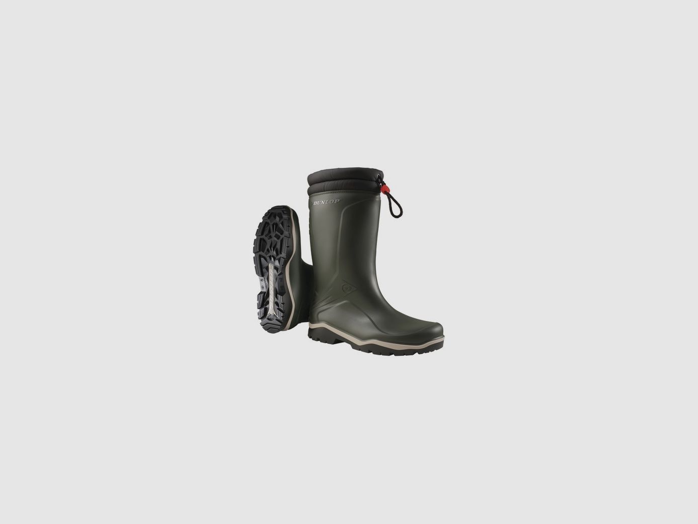 Botas Dunlop Blizzard verde/gris talla 46, imagen 1 de 2