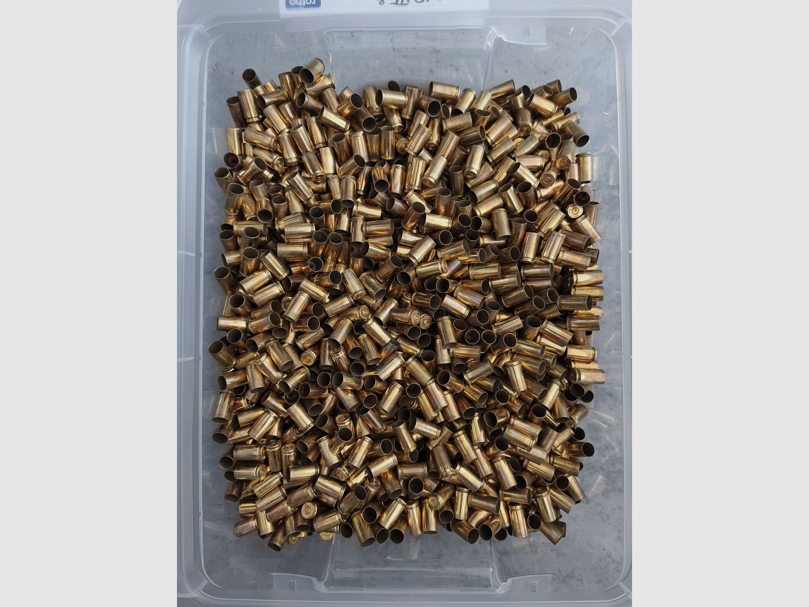 Patronenhülsen - Messing - 9mm Luger, .223 Rem - poliert, einmal verschossen