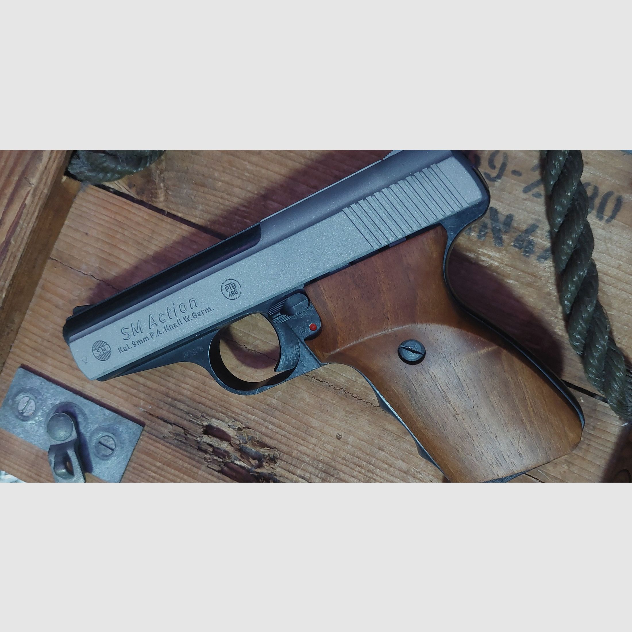 ⚠️ Unikat! Rhöner SM Action (PTB 496) RG8 RG9 aucune Röhm P99 p88 Zoraki HW94 glock Walther