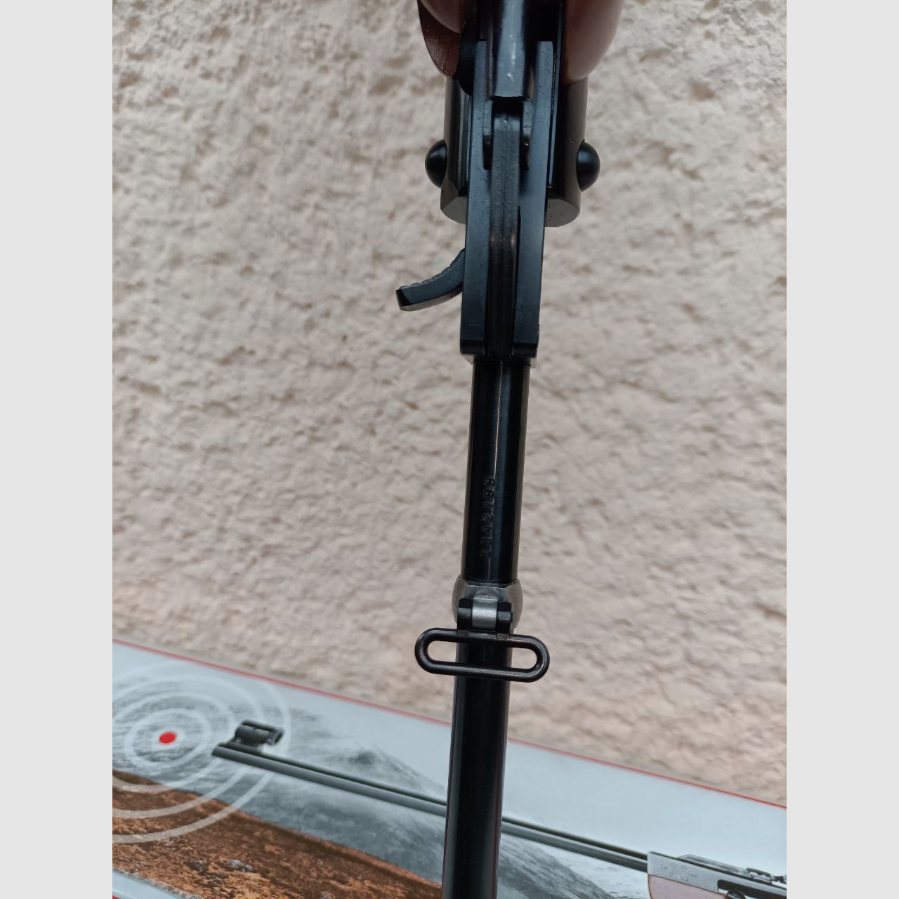 Luftgewehr Weihrauch HW 35 K Schalldämpfer Fernrohr Exportfeder