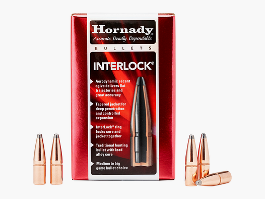.366 Geschosse Hornady InterLock SP-RP 286 gr VE50