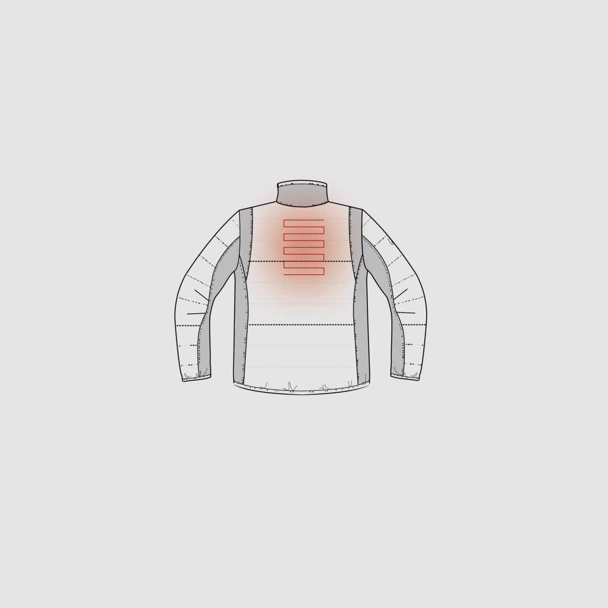 DEERHUNTER Heat wattierte Jacke