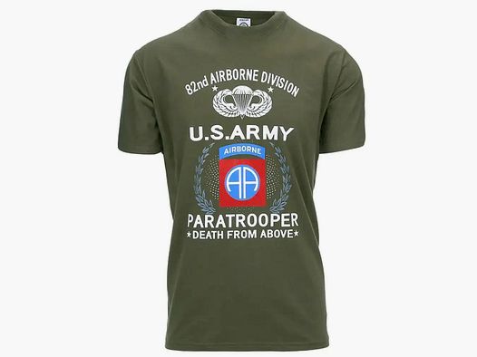 Fostex Fostex T-Shirt US Army - Paratrooper 82ND / S Mężczyźni