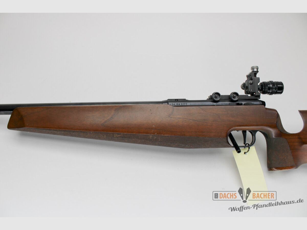 EL Büchse Anschütz 54 Match 25 Jahre Kal. .22lr mit Diopter