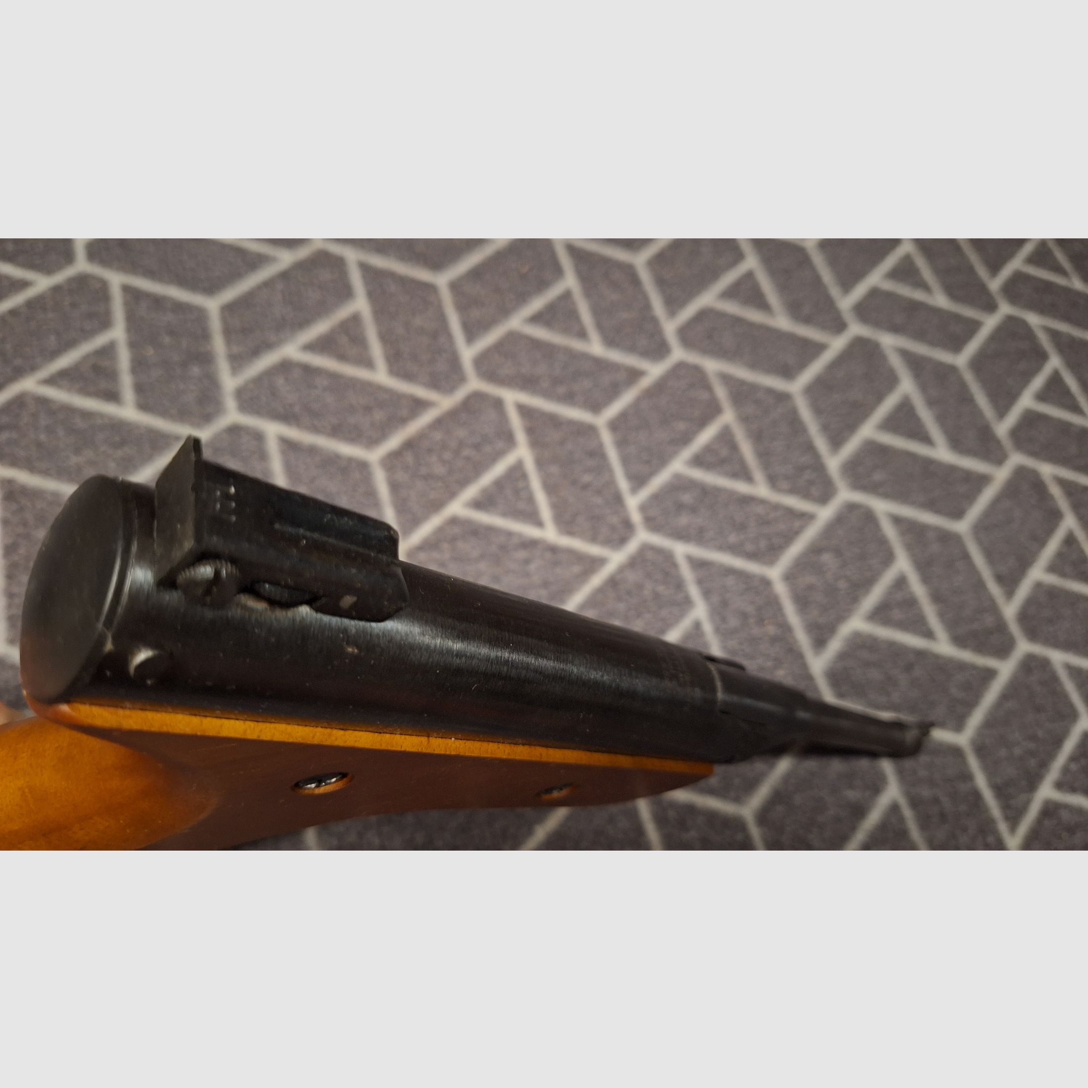 Persluchtpistool "TYTAN Model S2 Super Air Pistol" 5,5mm knikloop verzamelwapen NIEUW!