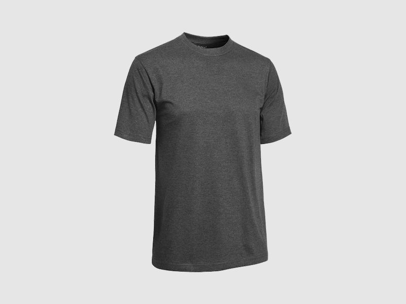 Clique T-Shirt Men Dark Grey Melange S