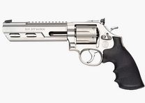 Smith & Wesson (S&W) Revolver Mod. 686 Competitor, 6" Cal. .357 Magnum, Stainless/Matt
