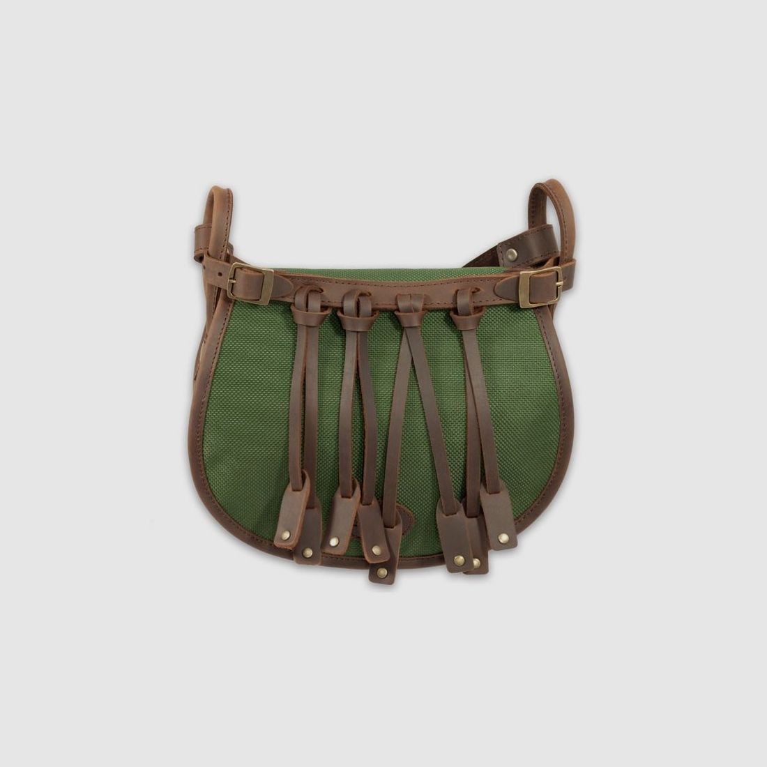 Rucksack mit schalldämpfenden Gewehrhaltern - Dickes grünes PVC-Gewebe, Bild 4 von 7