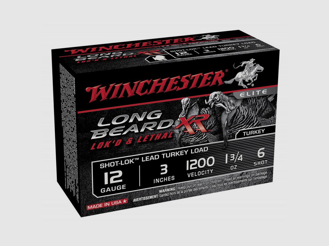 PACKUNG MIT 10 PATRONEN WINCHESTER 12/89 LONG BEARD XR 56G PB6, Bild 2 von 2
