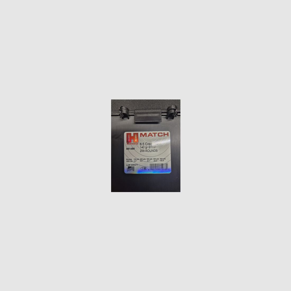 HORNADY 6,5MM CREEDMOOR 140GR BTHP 200 pz