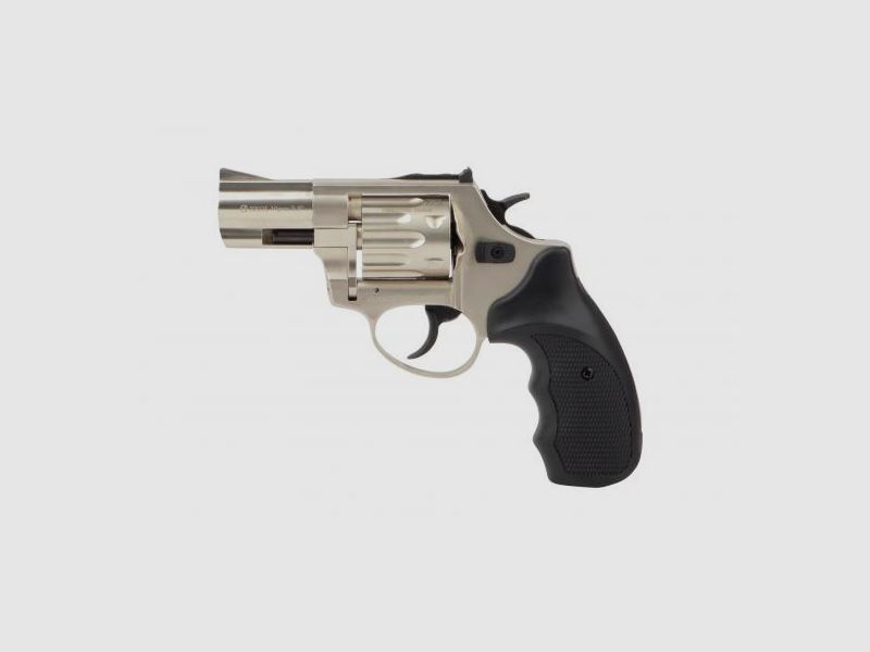 Ekol Viper 2,5'' Nickel 9 mm R. - Gas-Signal Schreckschuss Revolver
