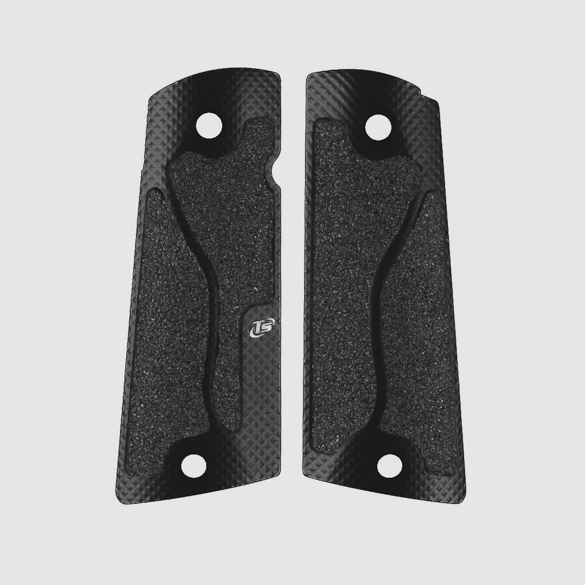Kurze Griffe 1911 - X3D-Modell - TONI SYSTEM/Short grips 1911 -  X3D model - TONI SYSTEM -  ITEM CODE G19113DC-BK
