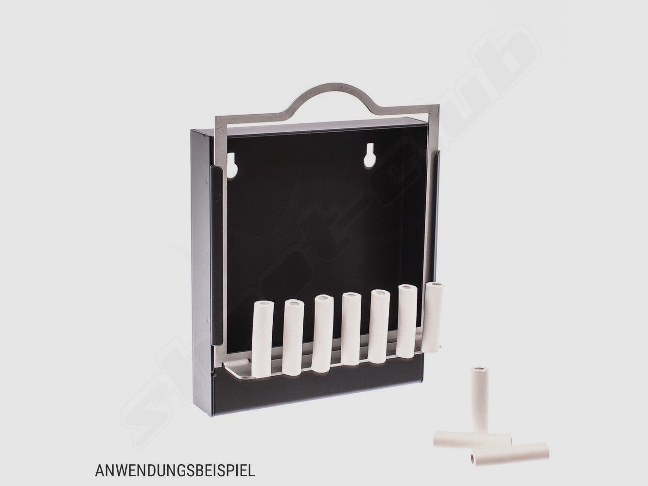 xxx trampa para balas para dianas de 14x14 cm + tubo de sonido