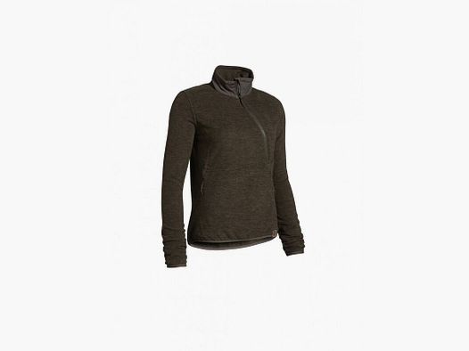 Northern Hunting Damen Fleeceshirt Freja Langarm Oliv