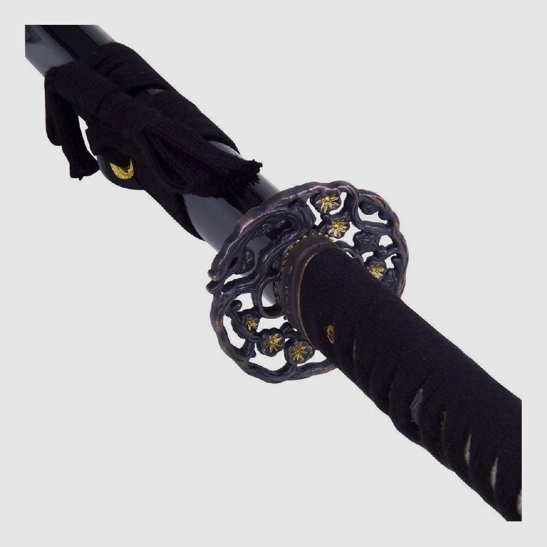 Samuraischwert John Lee IV Golden Flower Kirschblten 12x gefalten >8000 Lagen