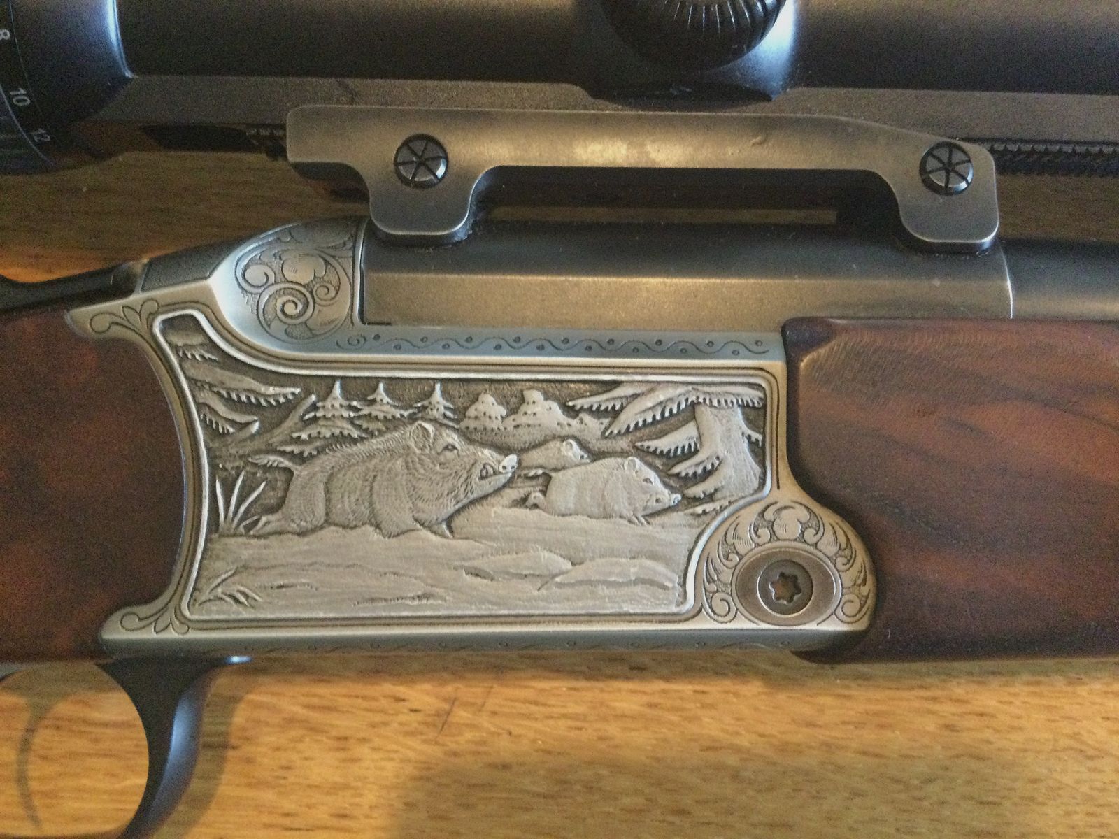 Blaser 97 Bergstutzen 6.5x57 R. 8x57 IS links